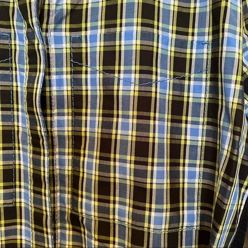 Burberry Ladies Blue Lampton Check Tie Waist Jumpsuit Brand Size 12 (US Size 10) - Picture 4 of 14